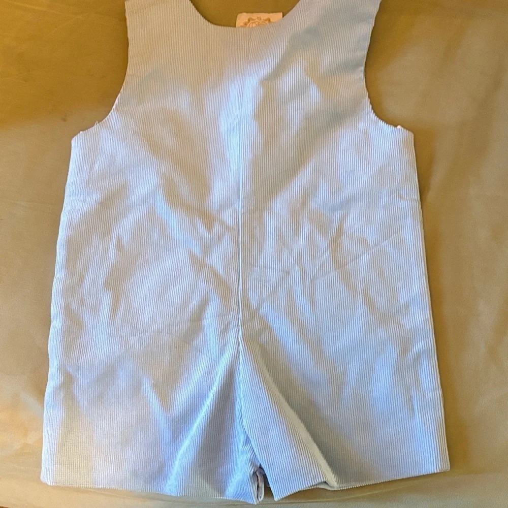 NWOT The Beaufort Bonnet Company Light Blue One Piece with Instrument Appliqué